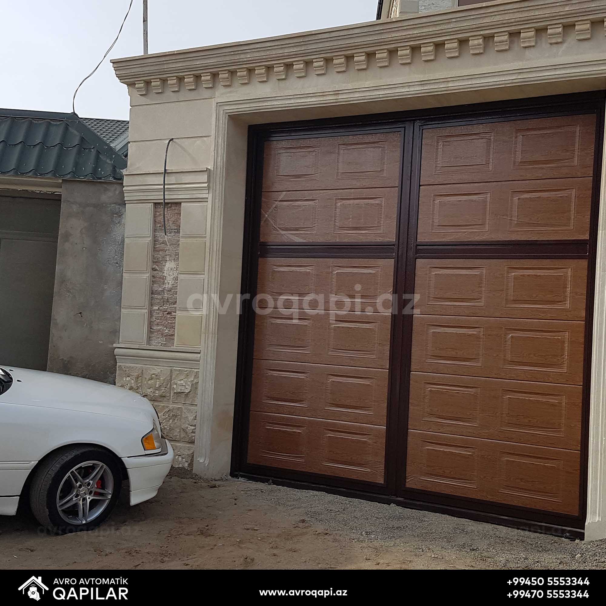 90 dərəcə açılan darvazalar